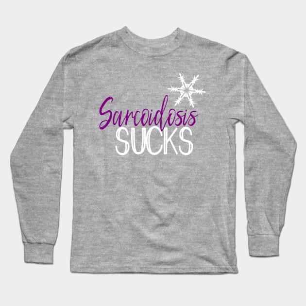 Sarcoidosis Sucks Long Sleeve T-Shirt by Cargoprints